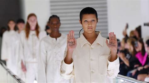 reddit gucci mental health is not fashion|Model stages silent protest on Gucci catwalk over 'straitjacket.